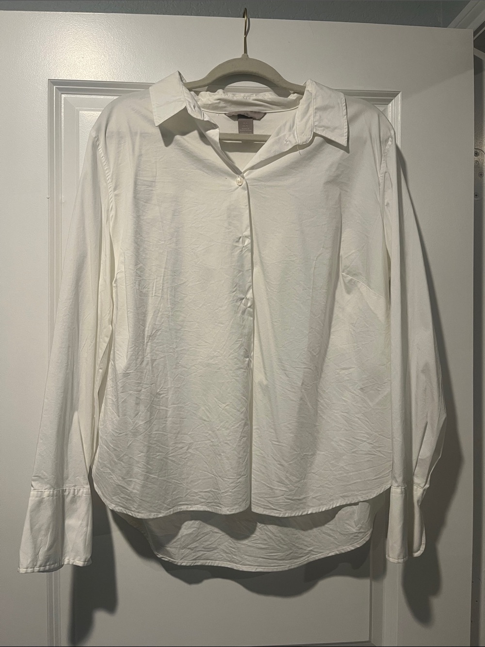 H&M Button-Up Shirt | White